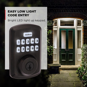 Long battery life indication for Kwikset Powerbolt 250