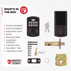 Easy installation of Kwikset Powerbolt 250 with screwdriver