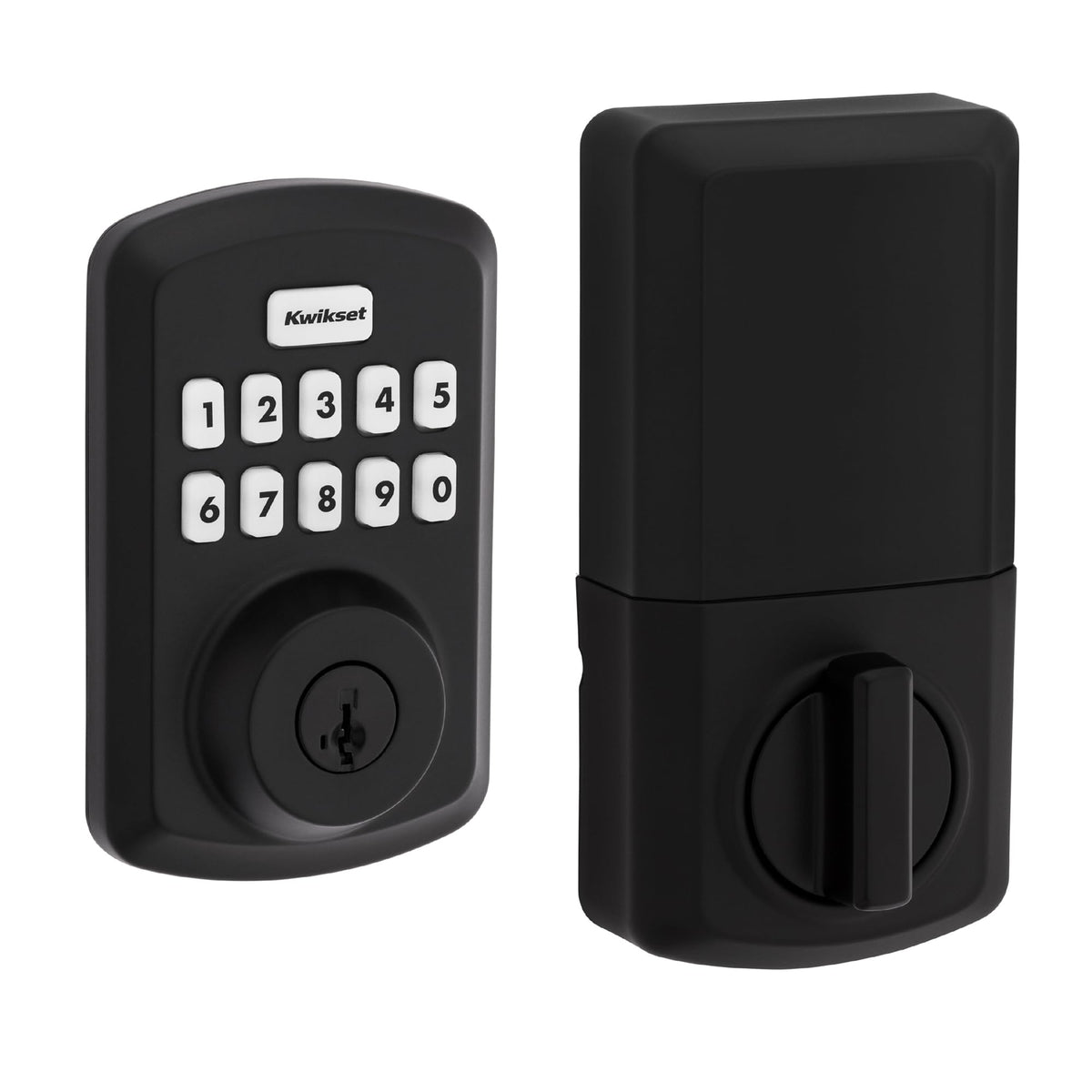Kwikset Powerbolt 250 keypad front view for quick keyless entry.
