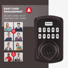 Backlit Powerbolt 250 keypad showing clear digits for night use