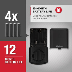 Kwikset SmartCode 260 user codes management shows flexible access for family and guests.