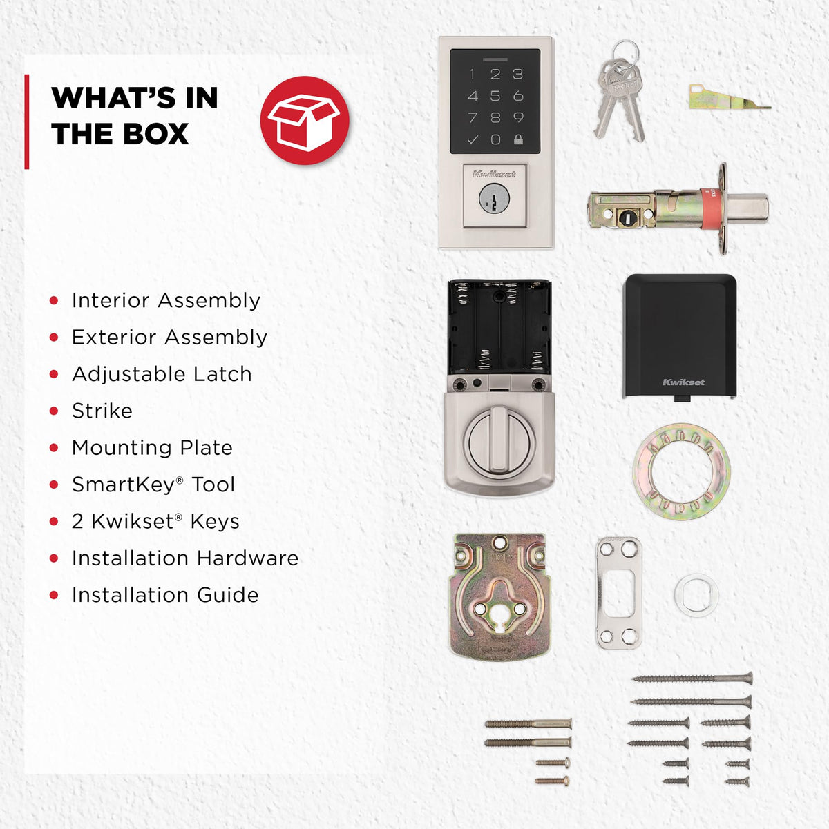 Kwikset SmartCode 270 SmartKey security for quick re-keying