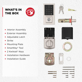 Kwikset SmartCode 270 SmartKey security for quick re-keying