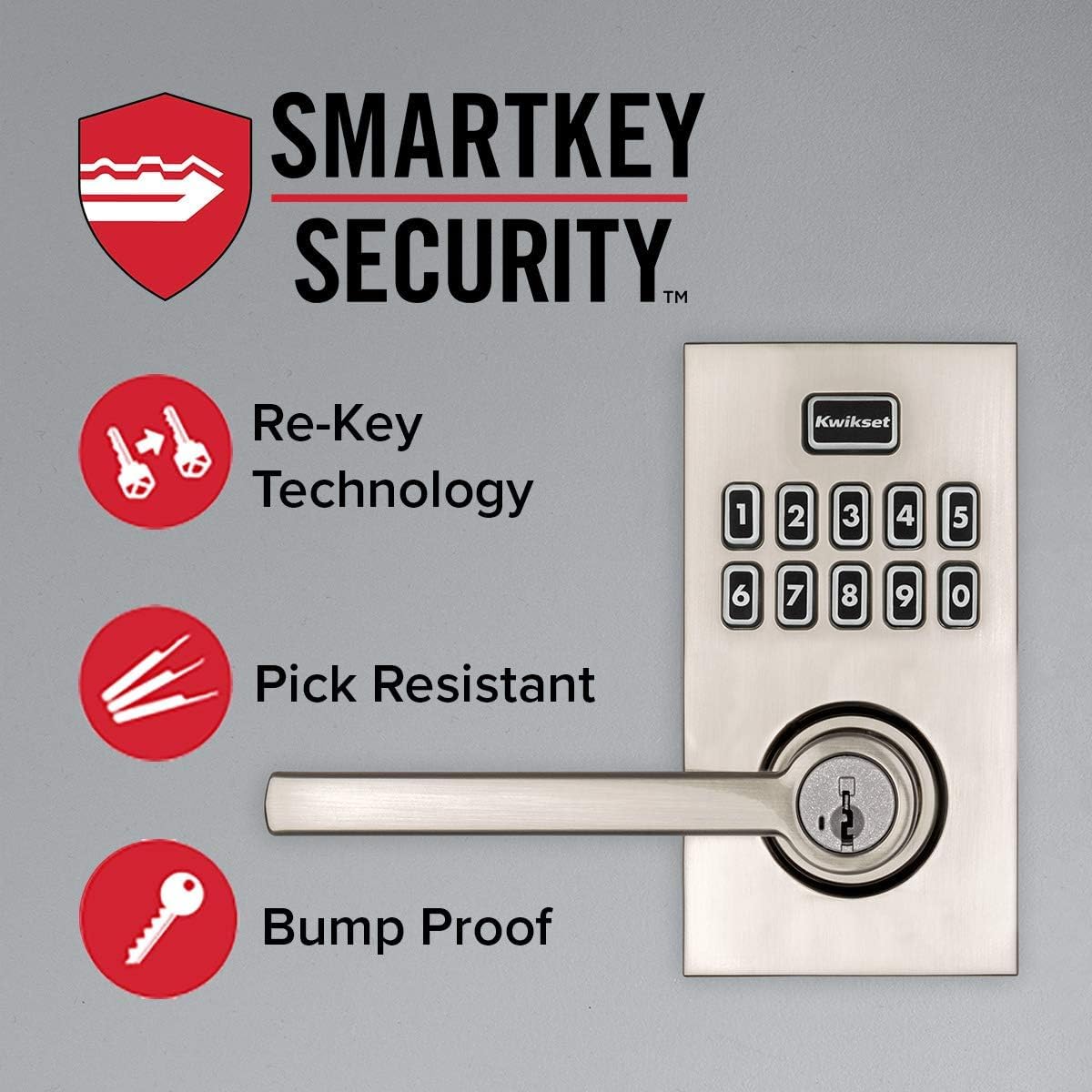 Auto-lock feature shown on Kwikset SmartCode 917 for enhanced security