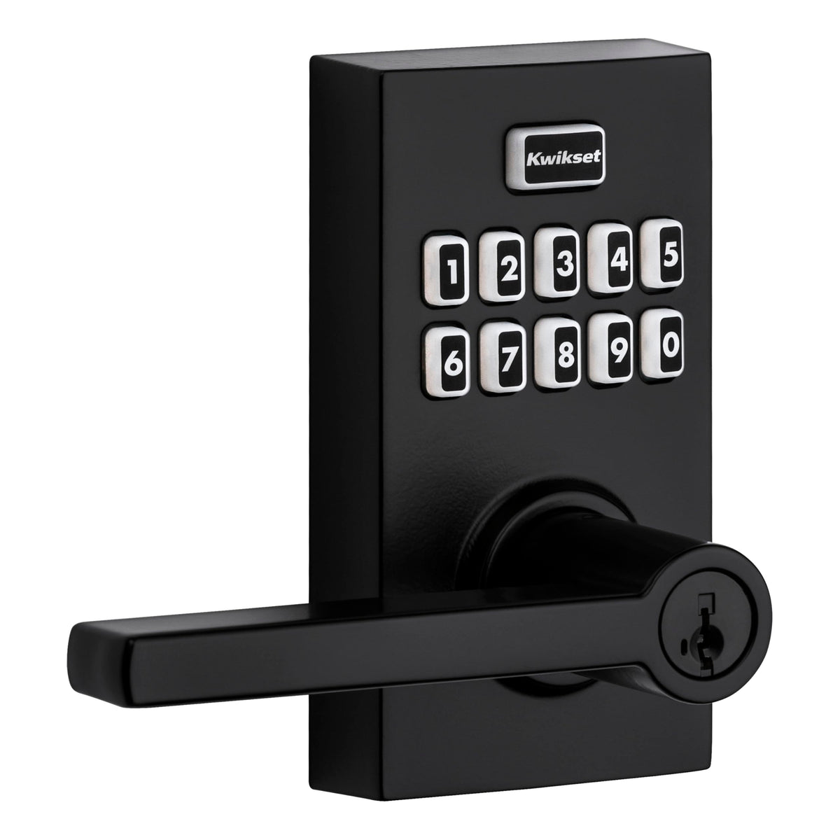 Halifax handle with Kwikset SmartCode 917 for secure entry