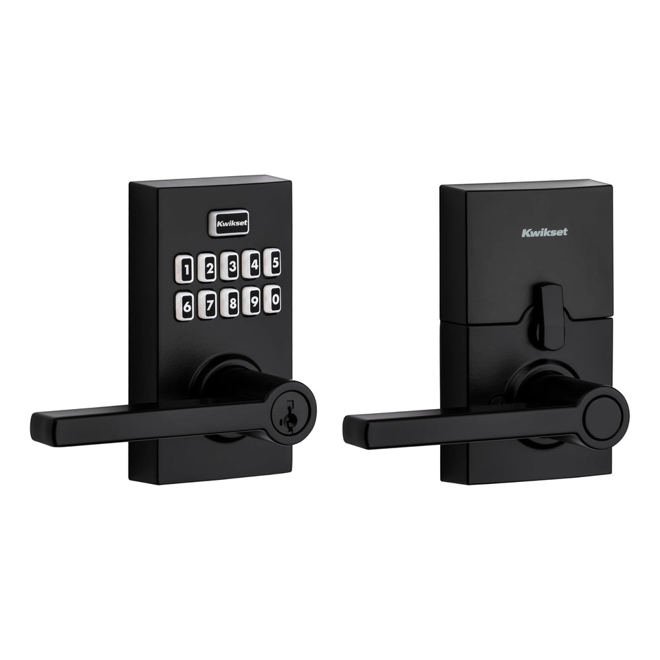 Kwikset SmartCode 917 keypad entry lever offers convenient keyless access