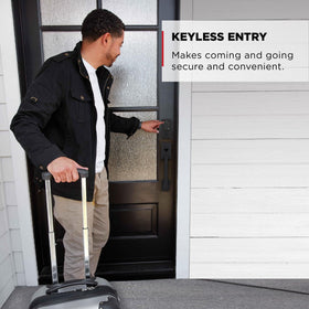 Kwikset SmartCode 270 auto-lock feature secures the door automatically after set intervals.