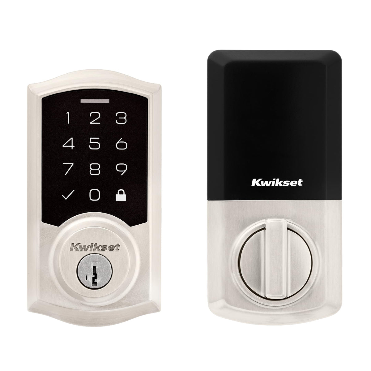 Kwikset SmartCode 270 illuminated touchpad for night entry