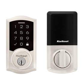 Kwikset SmartCode 270 illuminated touchpad for night entry