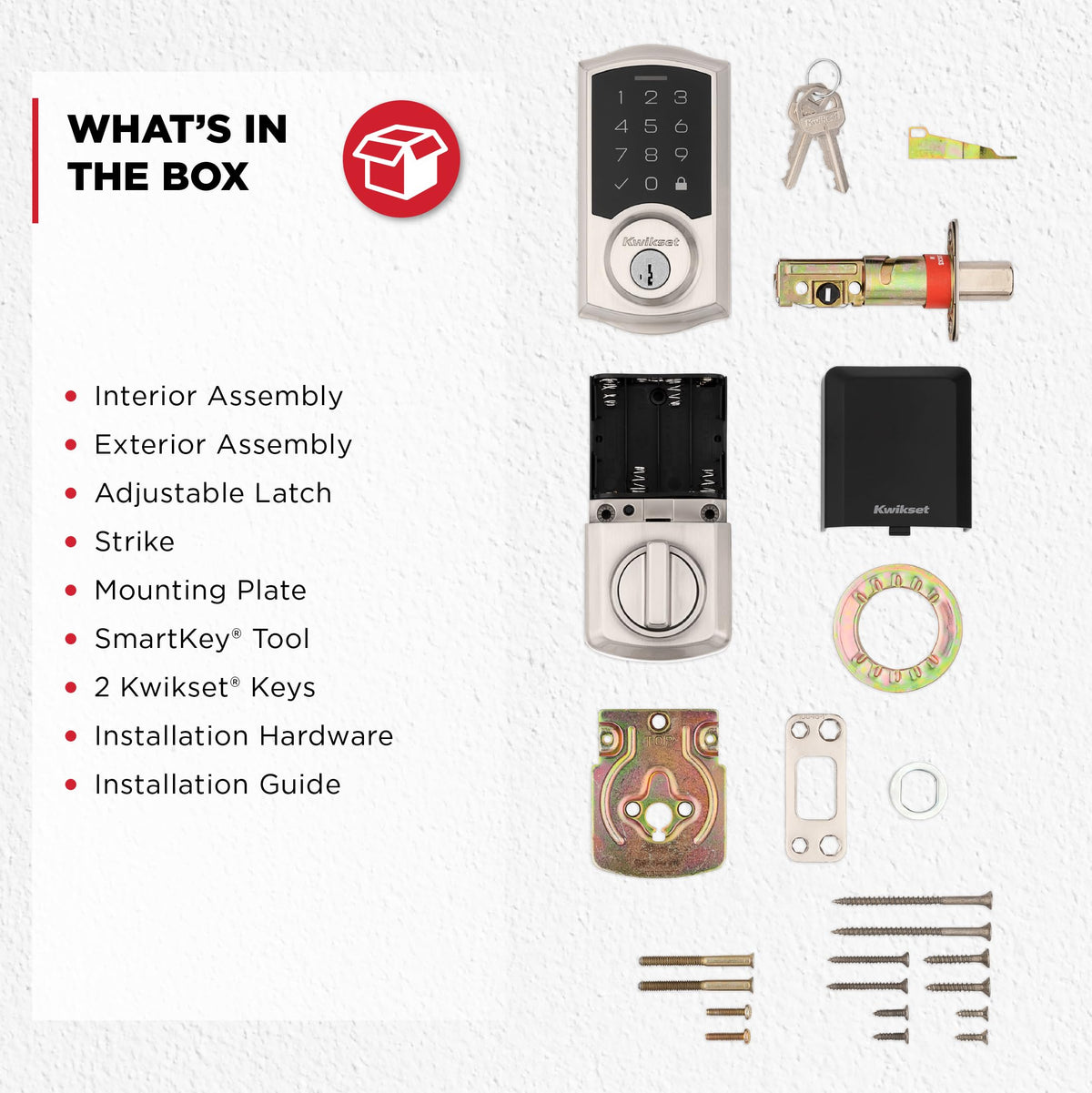 Kwikset SmartCode 270 vacation mode icon on keypad