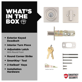 Kwikset SmartKey tool enabling quick rekeying and customization.