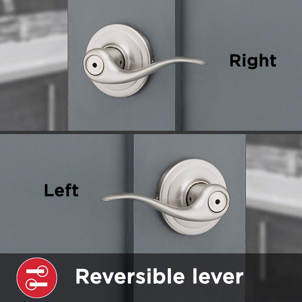 Kwikset Tustin adjustable latch backset for standard door prep.