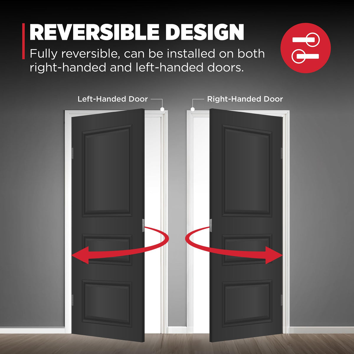Hassle-free installation with pre-assembled Kwikset hardware