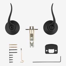 Kwikset Tustin matte finish detail adds durability and style