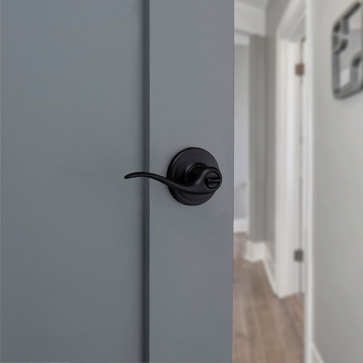 Kwikset Tustin lever installation kit included for quick setup