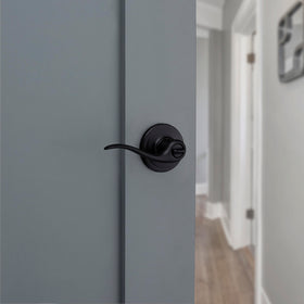 Kwikset Tustin lever installation kit included for quick setup