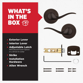 Kwikset Tustin Microban protection helps keep hardware cleaner between cleanings
