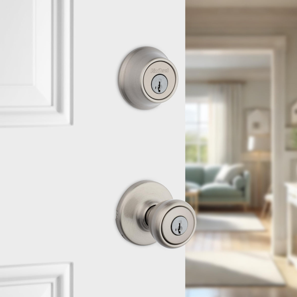 Kwikset Tylo deadbolt and keyed entry lever highlight reliable home security