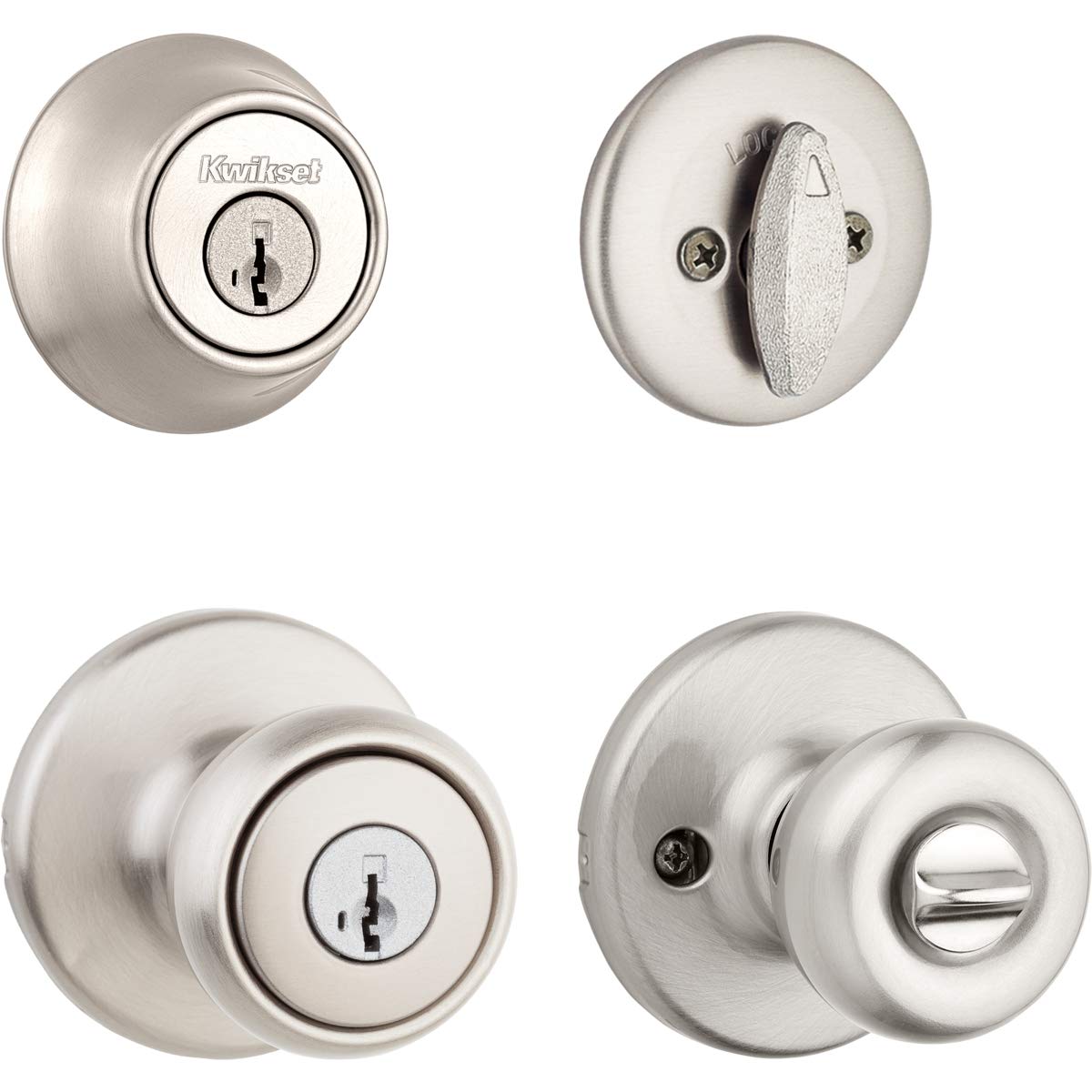 Kwikset Tylo exterior front view with keyed entry for secure access