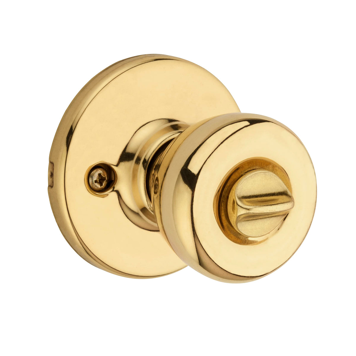 Kwikset Tylo front door installation step with adjustable latch and handle