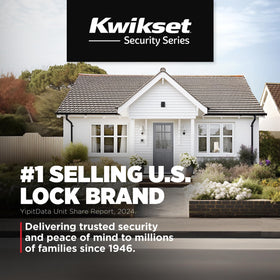 Kwikset Tylo traditional design complements classic front doors