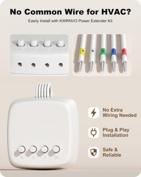 KWRNVO Ecobee-compatible setup image highlights integration