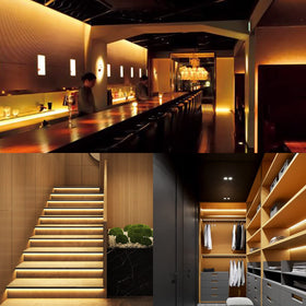 KXZM COB strip is ideal for interior decor like cabinets and mirrors.