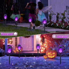 KYEKIO Halloween pathway lights brighten lawn and yard decor