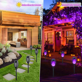 KYEKIO waterproof purple garden lights designed for outdoor use