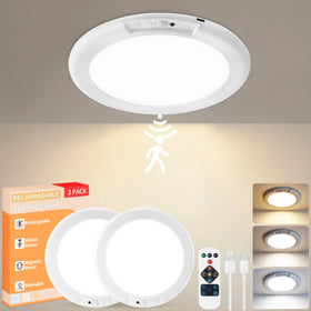 KYEKIO rechargeable ceiling light with magnetic mount enables easy metal-surface installation.