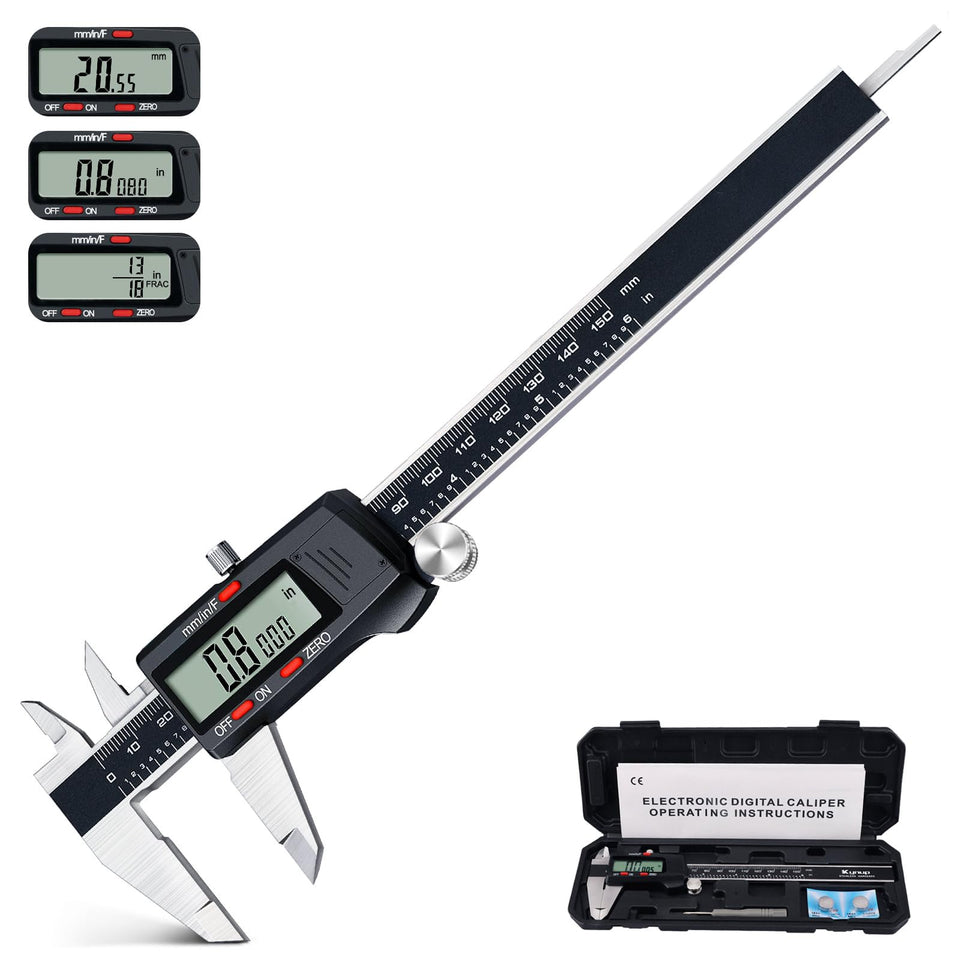 Kynup Digital Vernier Caliper with LCD display for fast precise measurements