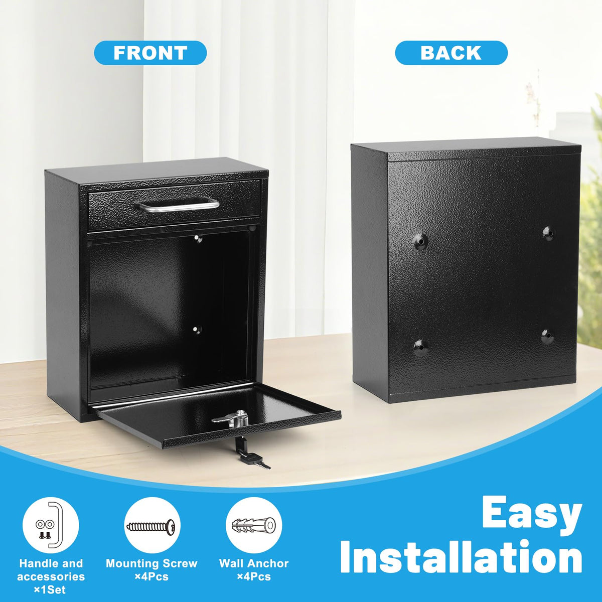 KYODOLED black exterior design fits modern home aesthetics.
