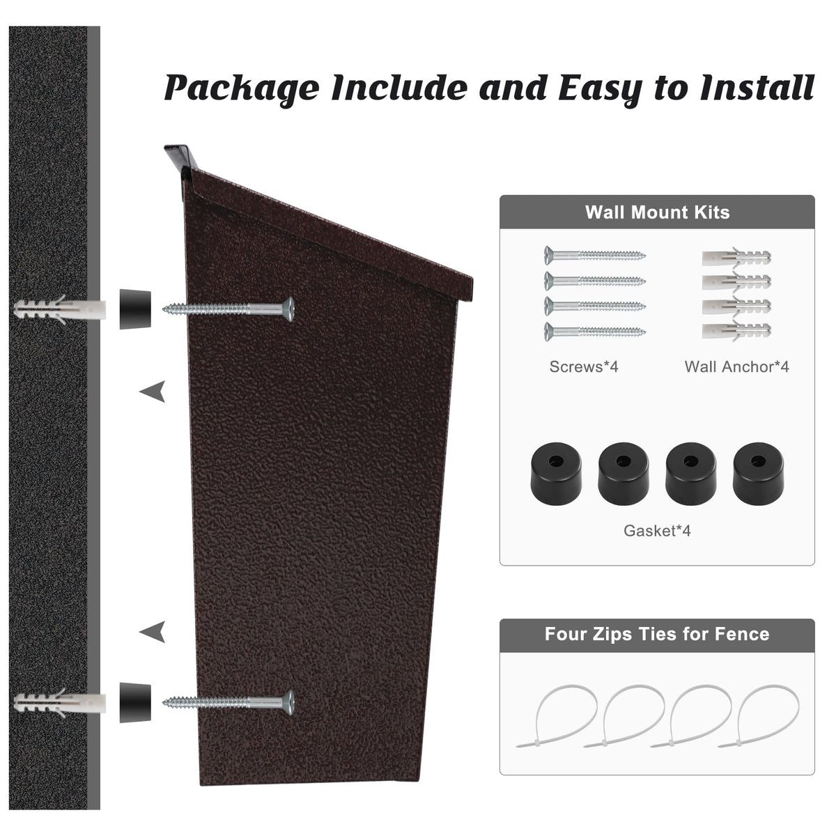 KYODOLED under-eaves installation-ready scene demonstrates easy mounting