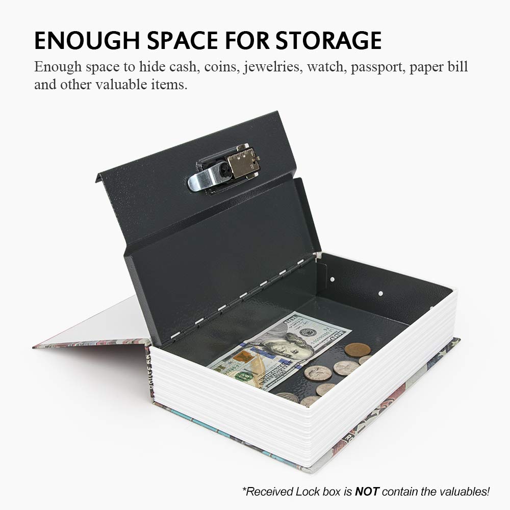 KYODOLED lock box with lid open showing secure interior