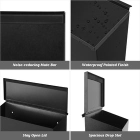 Includes adhesive stickers and zip ties for labeling and mounting