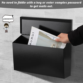 Mute bar reduces noise when closing the KYODOLED mailbox lid