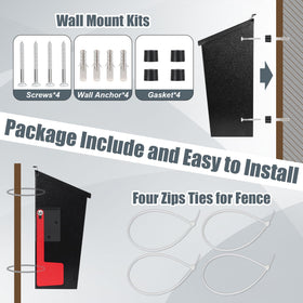 KYODOLED easy-installation with pre-drilled holes and mounting kit