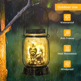 Kyoryuger 3-in-1 solar lantern adapts for lawn, table, or wall.
