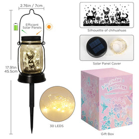 Kyoryuger Chihuahua garden gift idea lantern for moms and friends