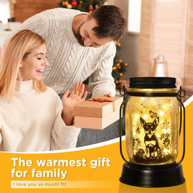 Kyoryuger Chihuahua solar lantern delivers long night glow after daylight