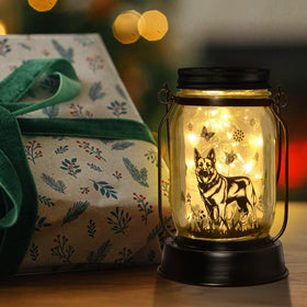 Kyoryuger outdoor decor lantern enhances porches yards and gardens