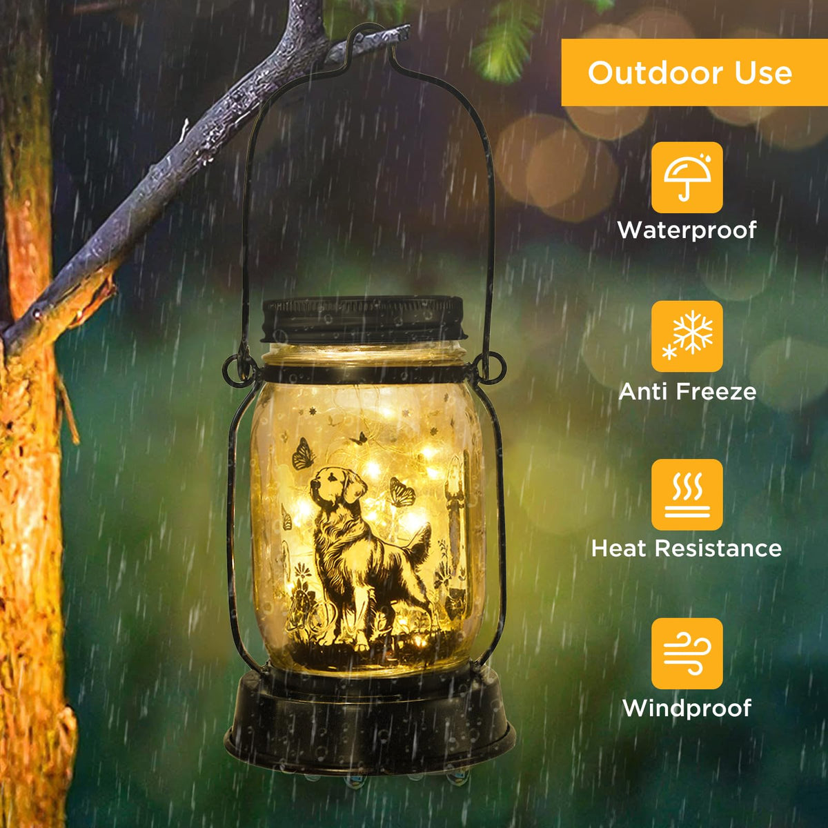 Kyoryuger Patio Torch Solar Light complements yards and balconies