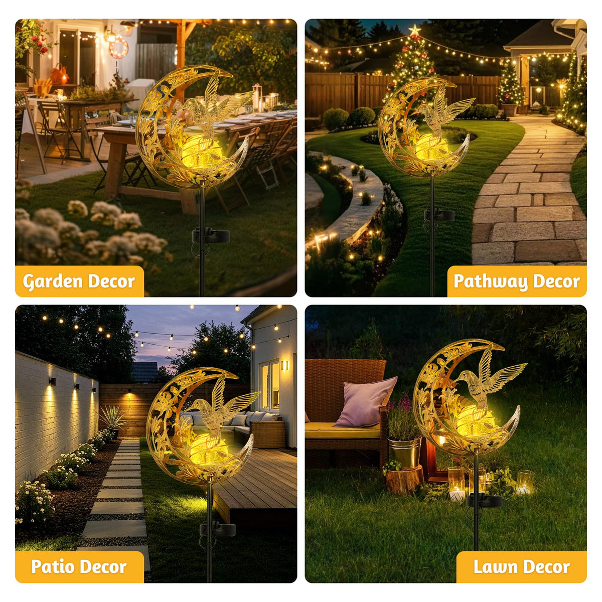 Kyoryuger yard patio pathway decor guides guests along the walkway.