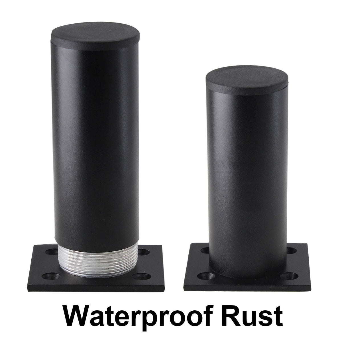 Kyuionty base plate 60x50mm provides secure mounting.