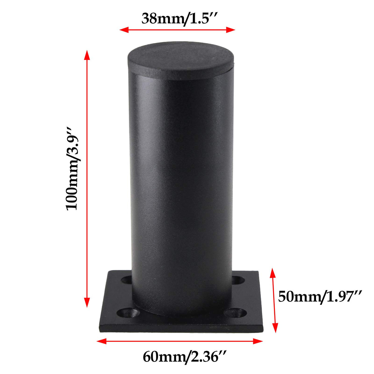 Kyuionty 38mm diameter legs enhance load-bearing stability.