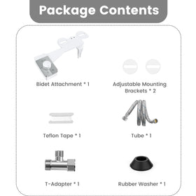 KYUKRI bidet integrates neatly into a modern bathroom.