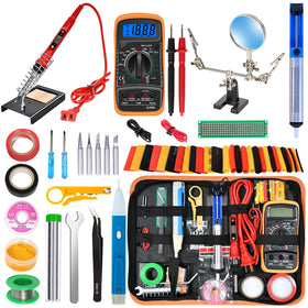 KYZHXVO Soldering Iron Kit 80W LCD display enables precise temperature monitoring.