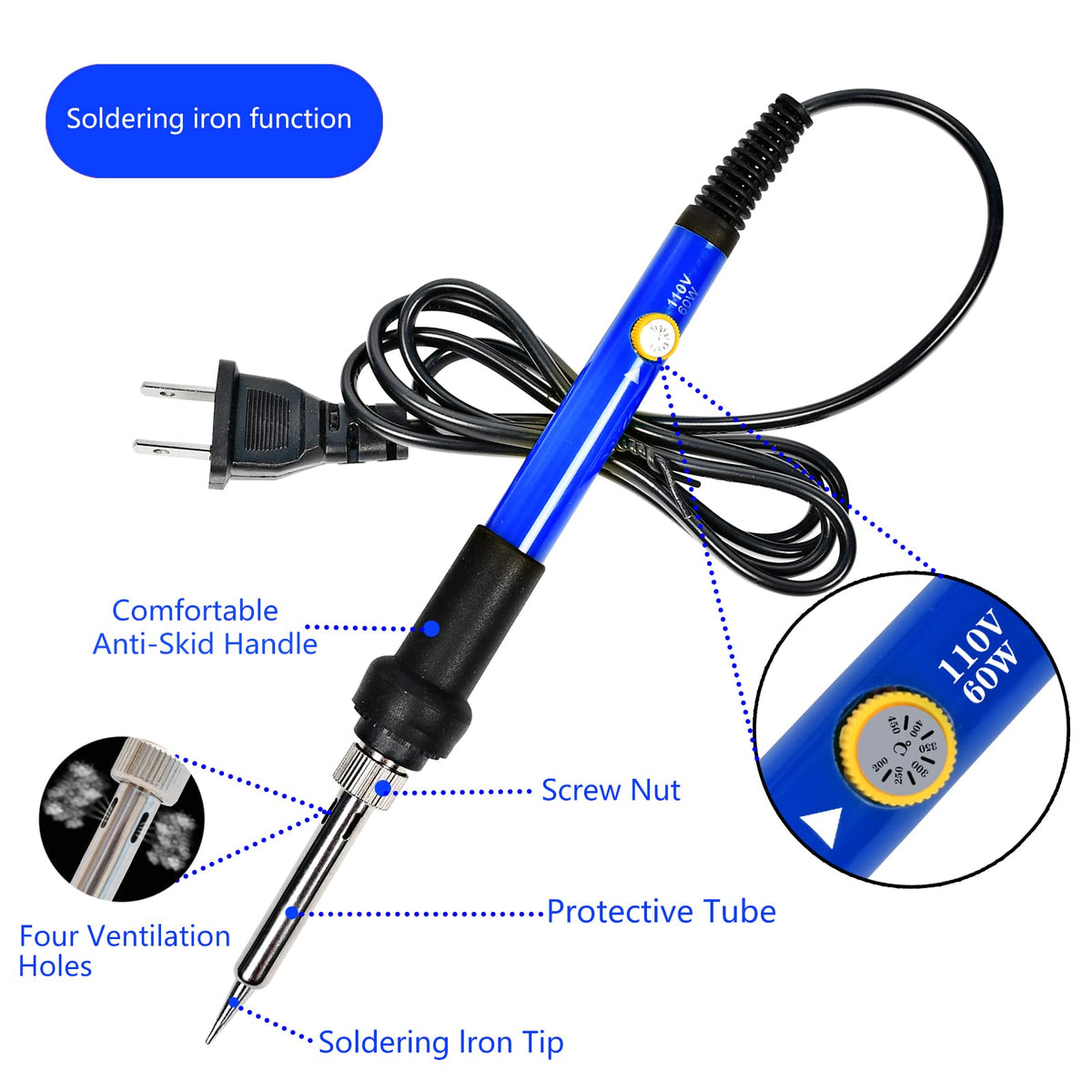 KYZHXVO soldering tips for versatile joint options.