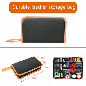 Assorted tips and accessories included in KYZHXVO kit for various tasks