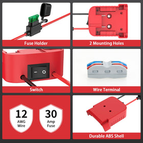 Kzreect durable ABS housing for rugged use